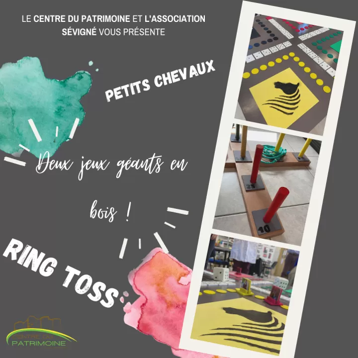 Deux jeux géants en bois !