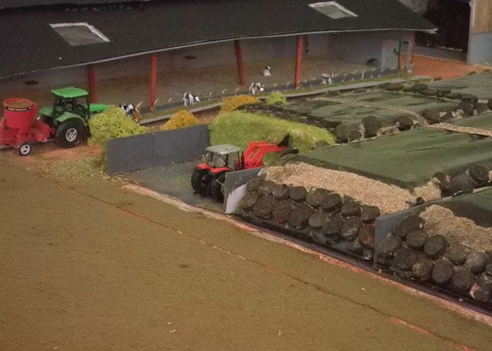 Maquette exploitation agricole