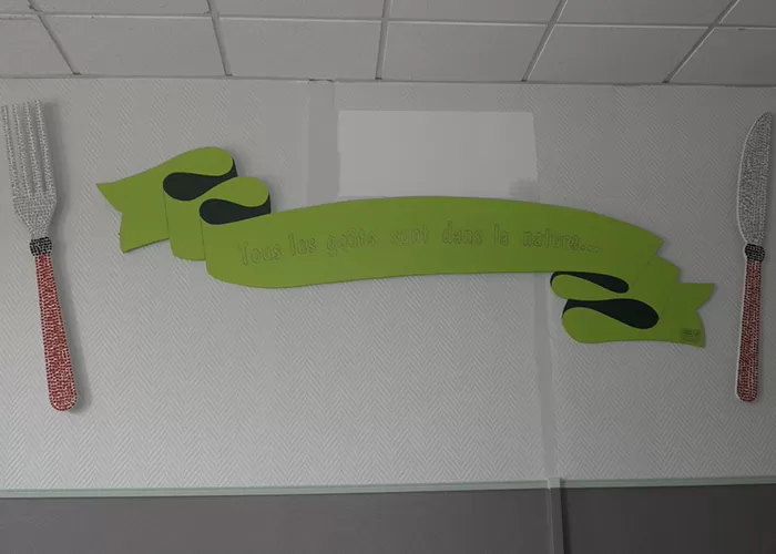 Fresque sur un mur