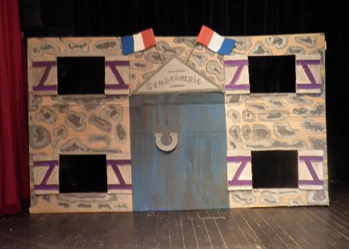 Décor pour une comédie musicale