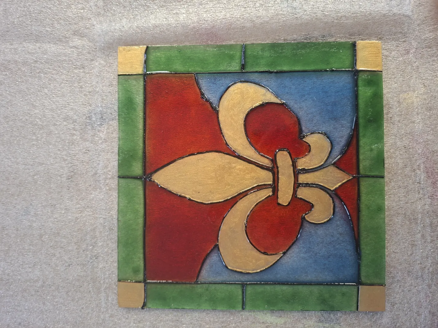 Peinture sur verre (2 heures), image 1