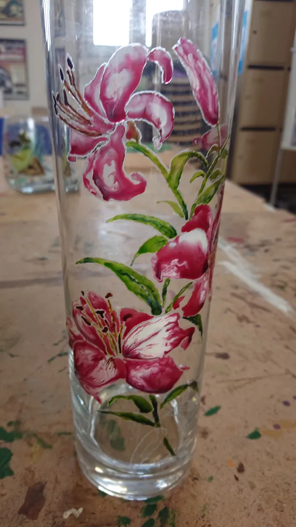 Peinture sur verre (2 heures), image 2