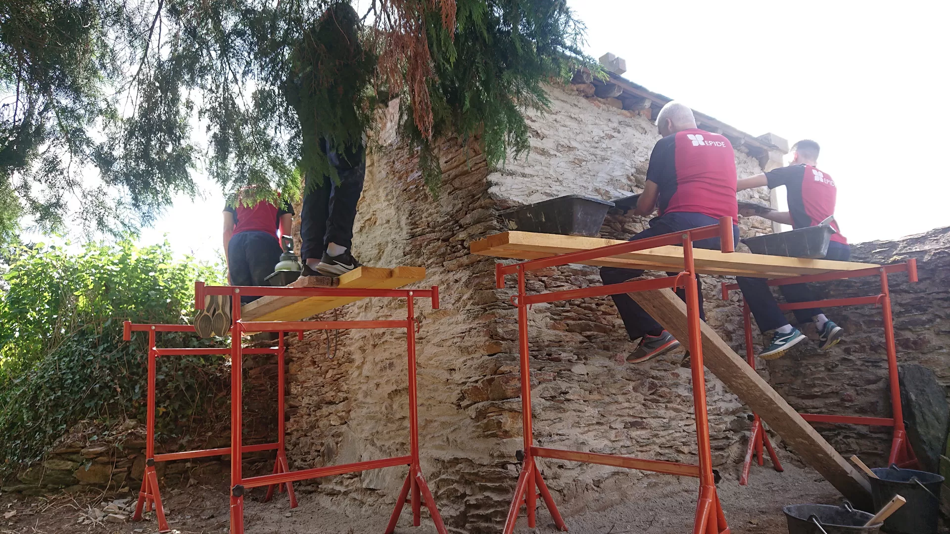 Réstauration de l'oratoire de La Prévière, image 2