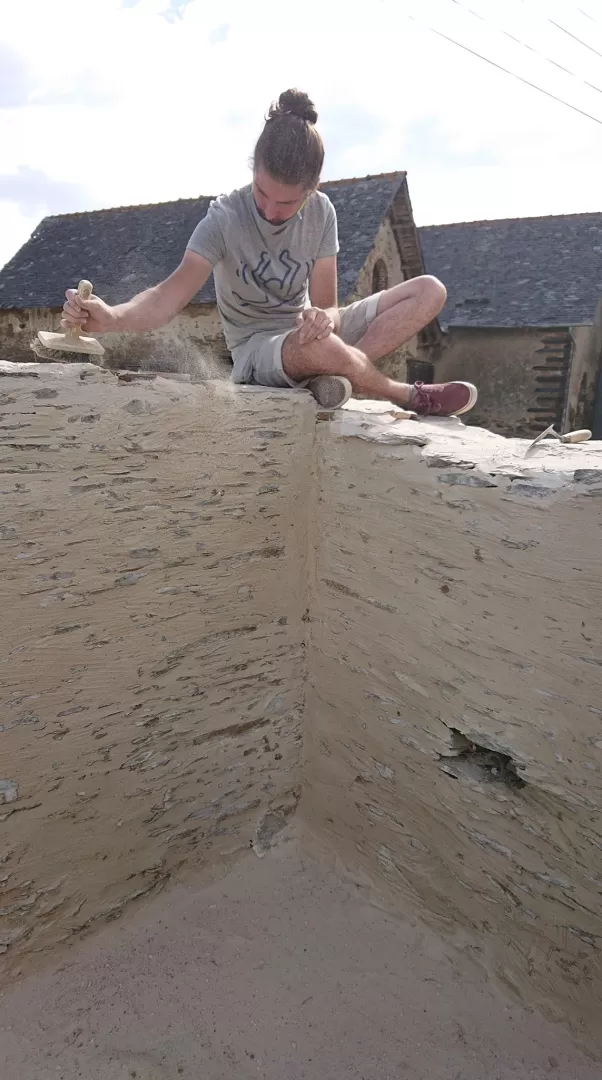 RESTAURATION DES RUINES D'UN VIEUX BATIMENT AU CERGO (Centre d'Entraînement Régional au Galop de l'Ouest) !, image 2