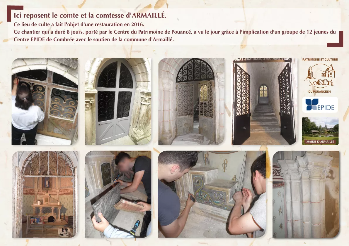 Restauration d'une crypte, image 4