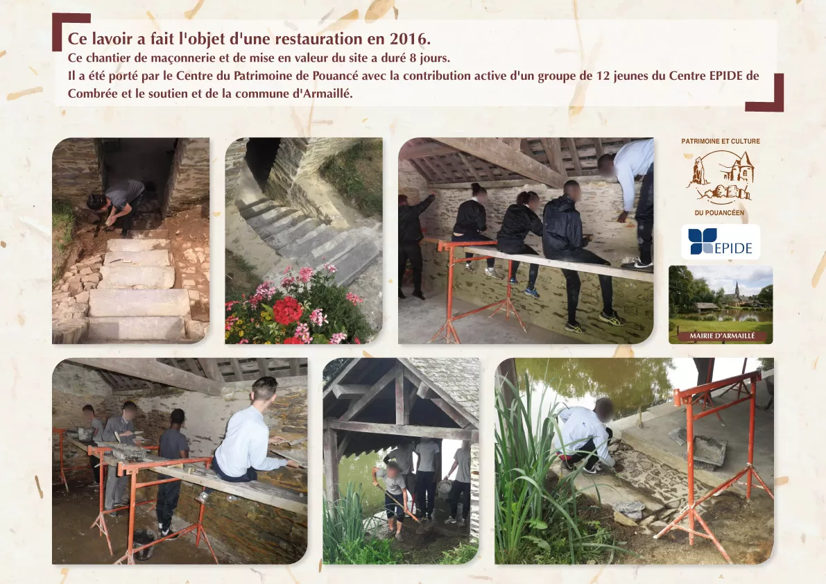 Restauration d'un lavoir, image 4