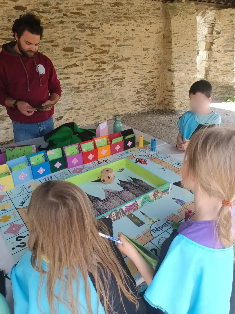 Visite du château et grand jeu pour l'accueil de loisir d'Ombrée d'Anjou, image 5